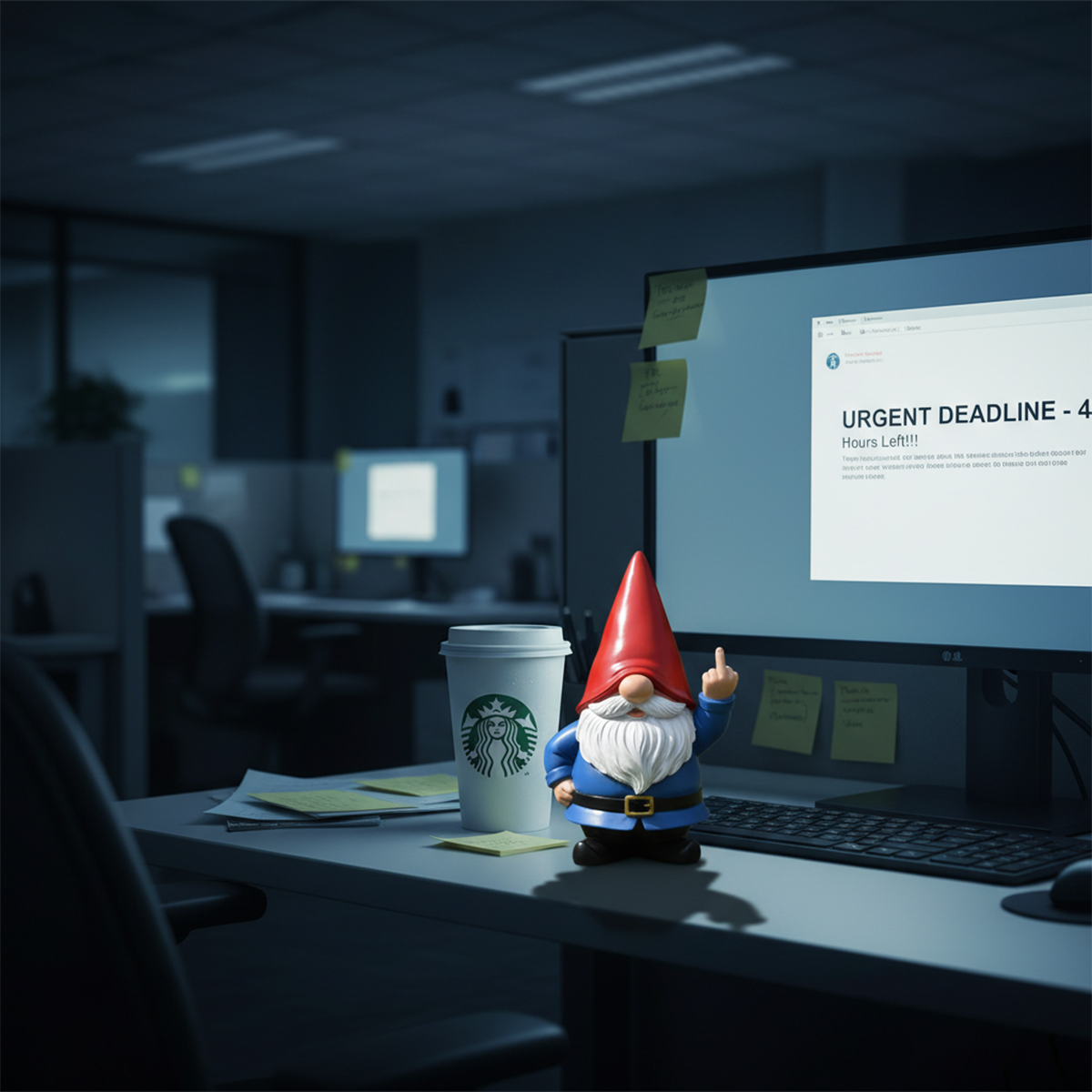 🔥Hot Sale 49% OFF -The Grumpy Guardian: Rude Middle Finger Gnome (Classic & Patriot Editions)