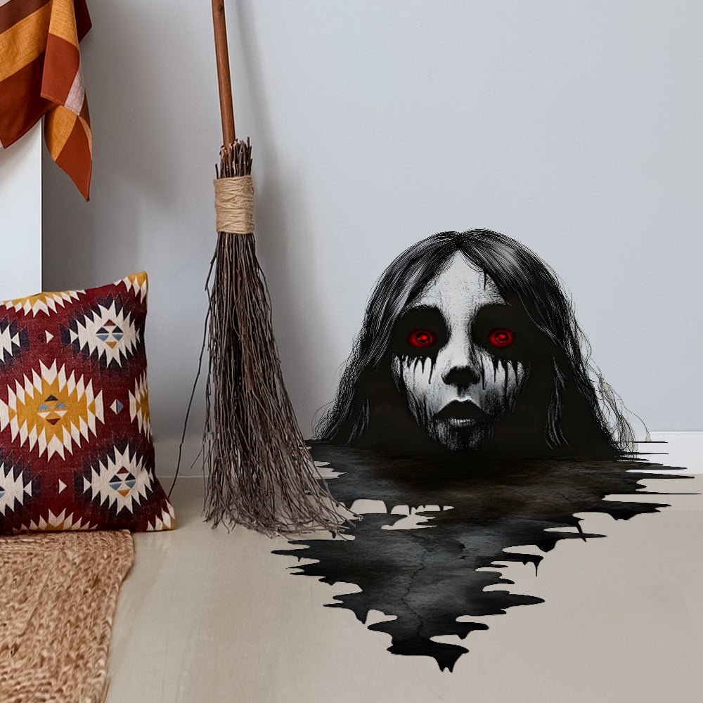 🩸👁️Halloween horror characters wall sticker😈