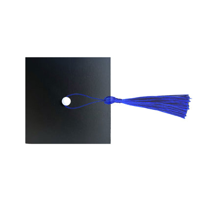 Graduation Cap Favor Toppers, Cardstock Mini Hats with Tassels, Class of 2026 Party Favors