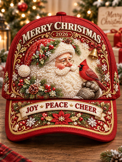 Christmas Art Vintage Casual Baseball Cap