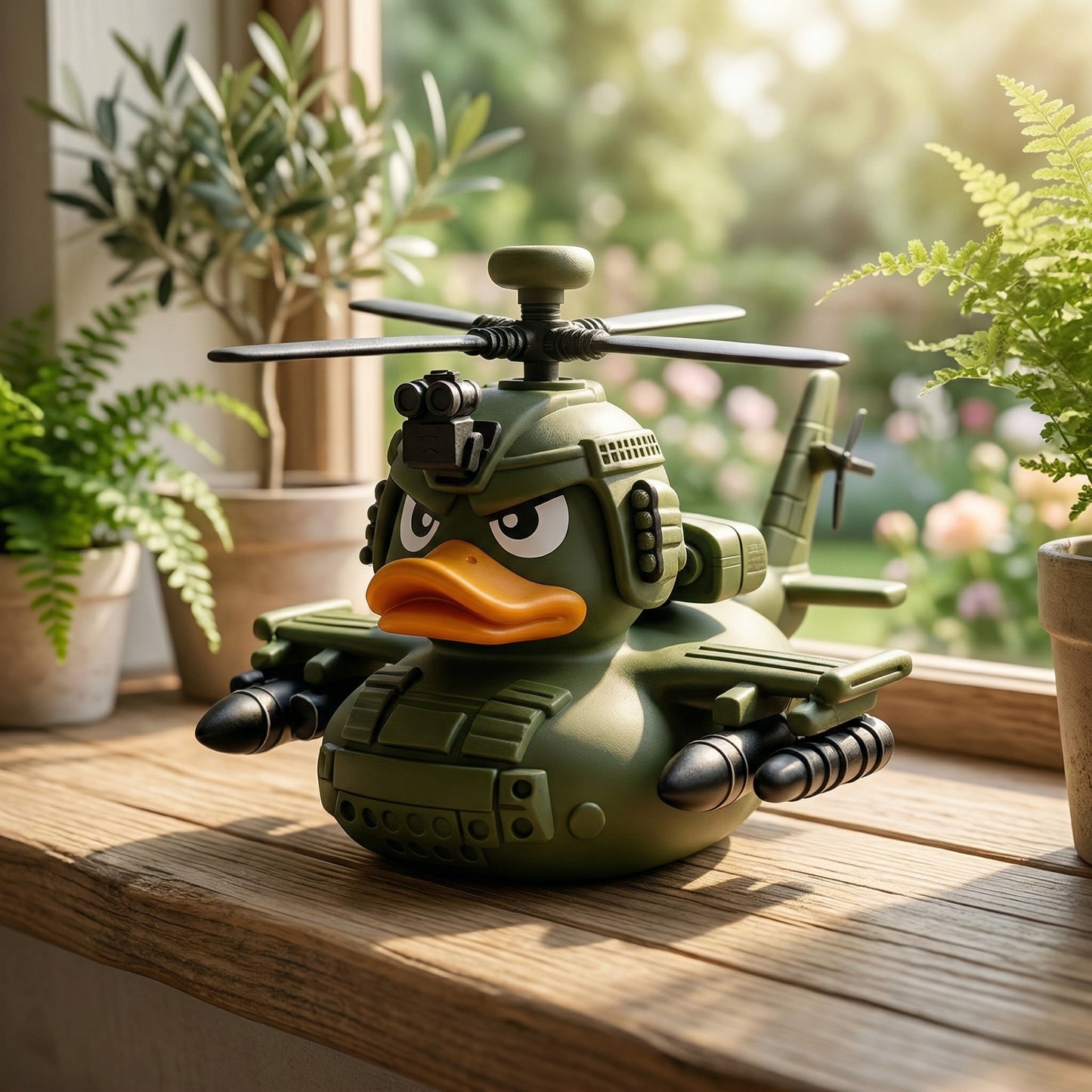 AH-64 Apache Rubber Duck – Tactical Quack Attack!