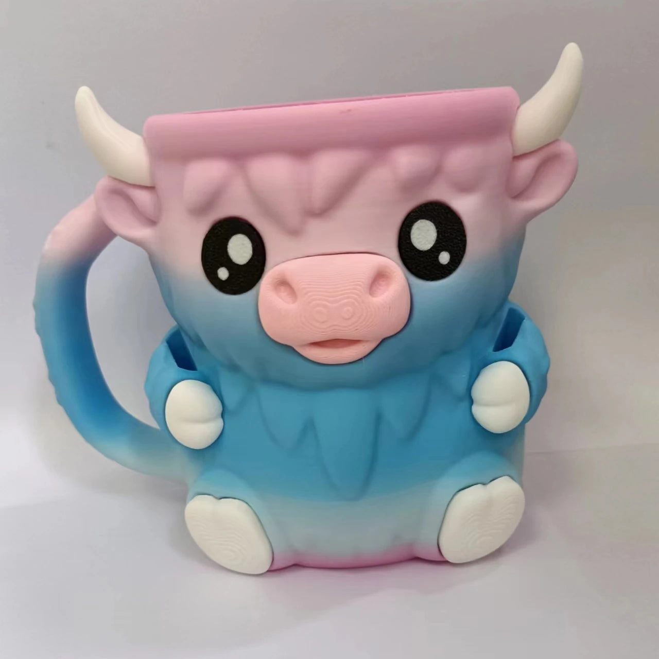 (🎁Last Day 60% OFF)🐮Ferdinand, the Highland Cow Ice Cream Pint Holder🍨🍦🍧