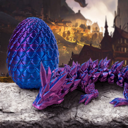 🔥Last Day Promotion-70% OFF 💥🐉3D-Printed Articulated Crystal Dragon
