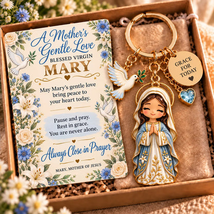 ⏳ Last Day 50% OFF – ✝️ Always With You Jesus Comfort Doll | Soft Crochet Companion with Scripture Message Card 🤍