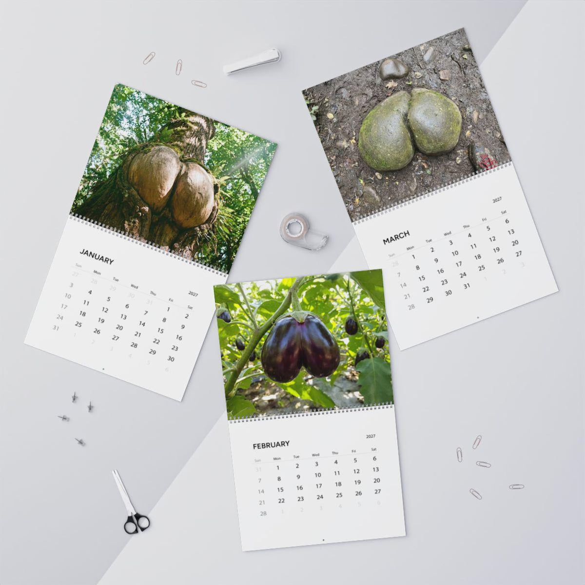 Natures Butt 2027 Calendar