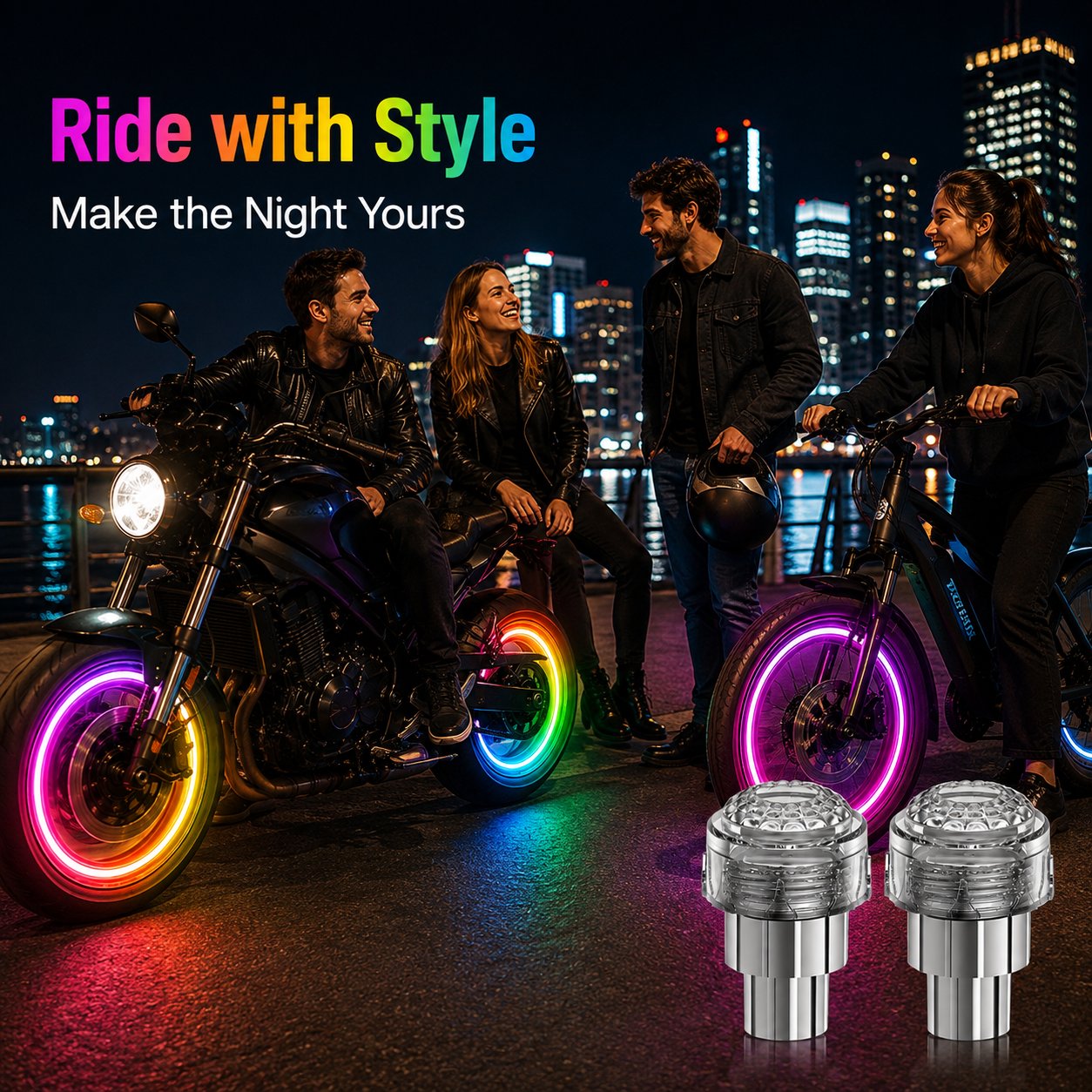 LED Tire Valve Stem Lights