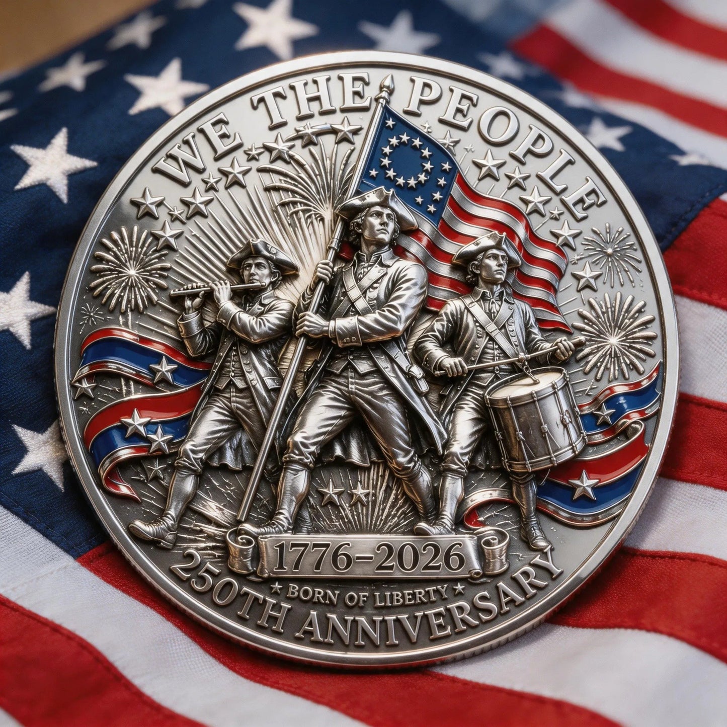 Born of Liberty 250th Anniversary Coin