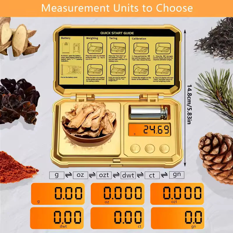 2026 High-precision Digital Pocket Scale
