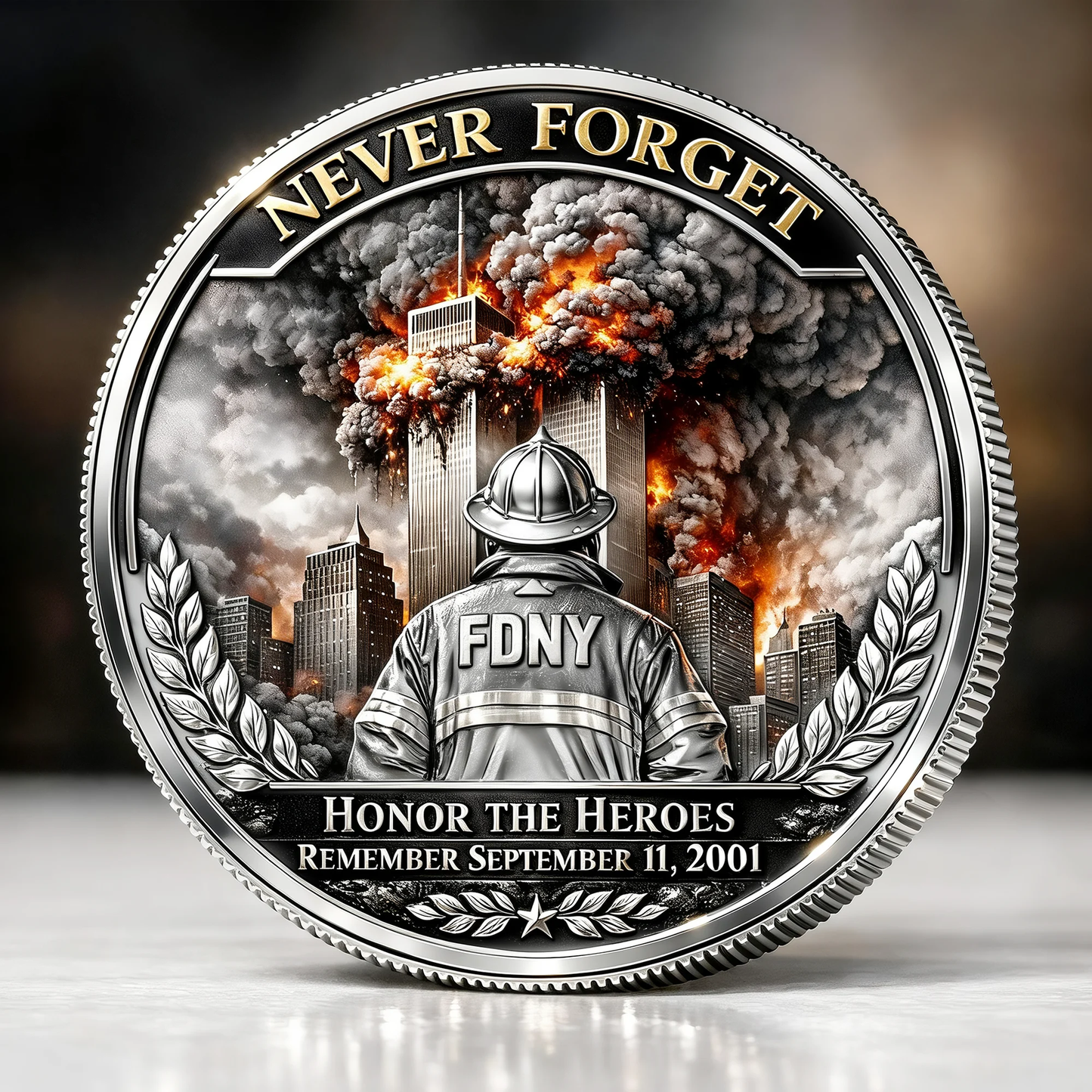 ❤️Last Day 49% OFF - 9/11 Never Forget – 25th Anniversary Commemorative Coin
