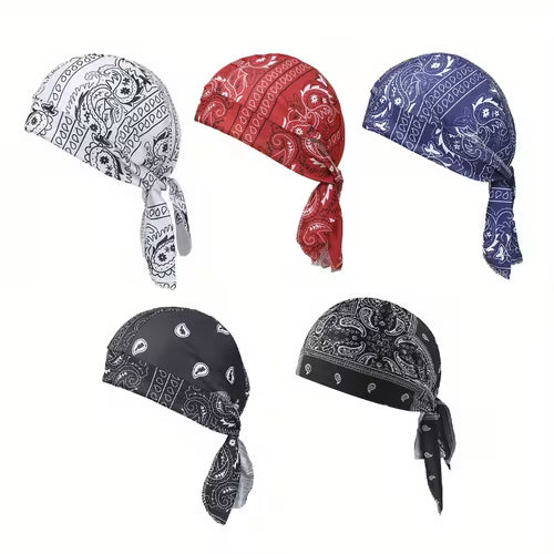 🔥LAST DAY 49% OFF- Paisley Cooling Headscarf Cap