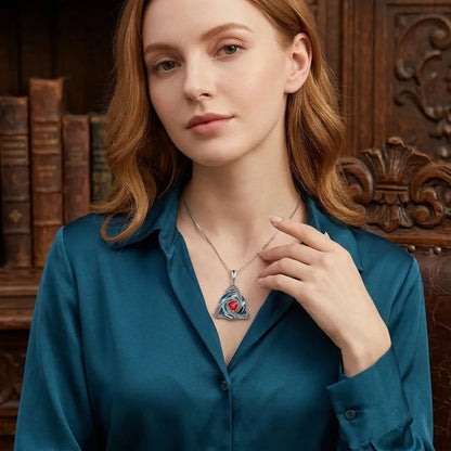 ♾️💖Birthstone Celtic Knot Necklace with cards