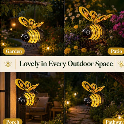 🌙🍃🪴 LIMITED-TIME 49% OFF! Hanging Solar Bee Light – Warm Amber Glow, Flicker-Free, Perfect for Garden Parties, Camping, or Kids’ Rooms – Spread Joy Day and Night 🌞🌜