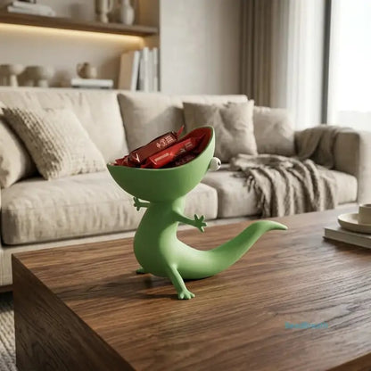 Cute Lizard Soap Holder Storage Shelf