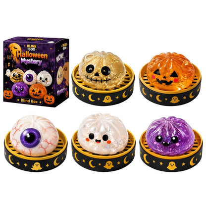 🌟Cute Halloween scary ghost squeeze toy set