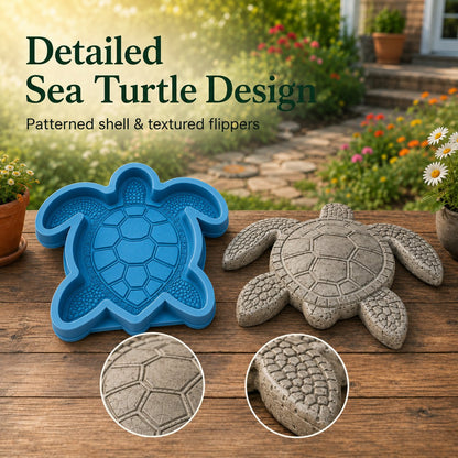 💥 LAST DAY 50% OFF - 🌊 Reusable Ocean Theme Garden Art Mold – Make Your Garden Truly One of a Kind