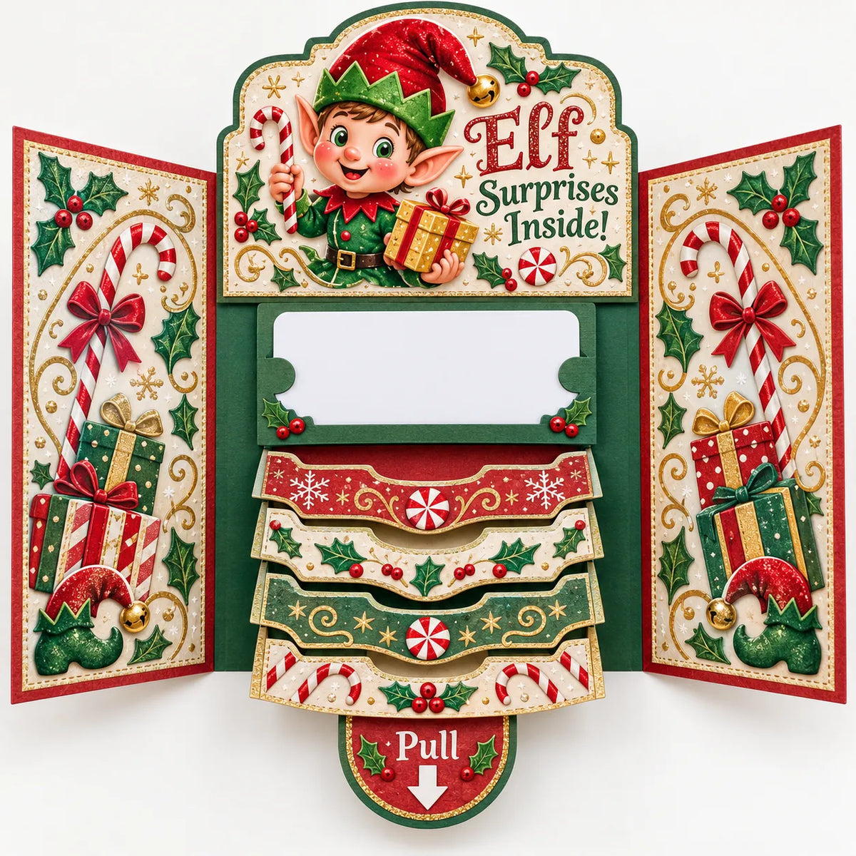 ⏰LAST DAY 50% OFF - 2026 New 🎅💳 Waterfall Christmas Gift Card Booklet ✨