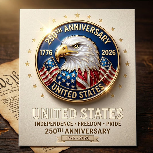 United States 250th Anniversary Commemorative Pin