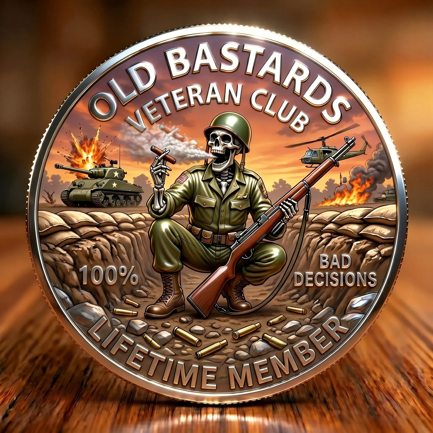 🎖️Last Day 49% OFF - Legacy Veteran Coin