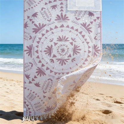 🌊 2-in-1 Convertible Beach Towel Bag