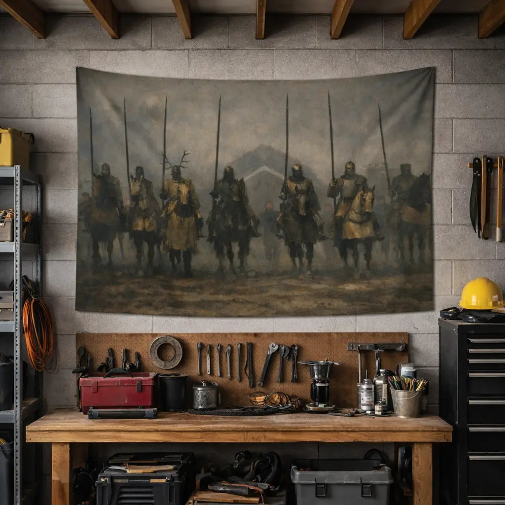 Trial By Seven Indoor Wall Tapestry