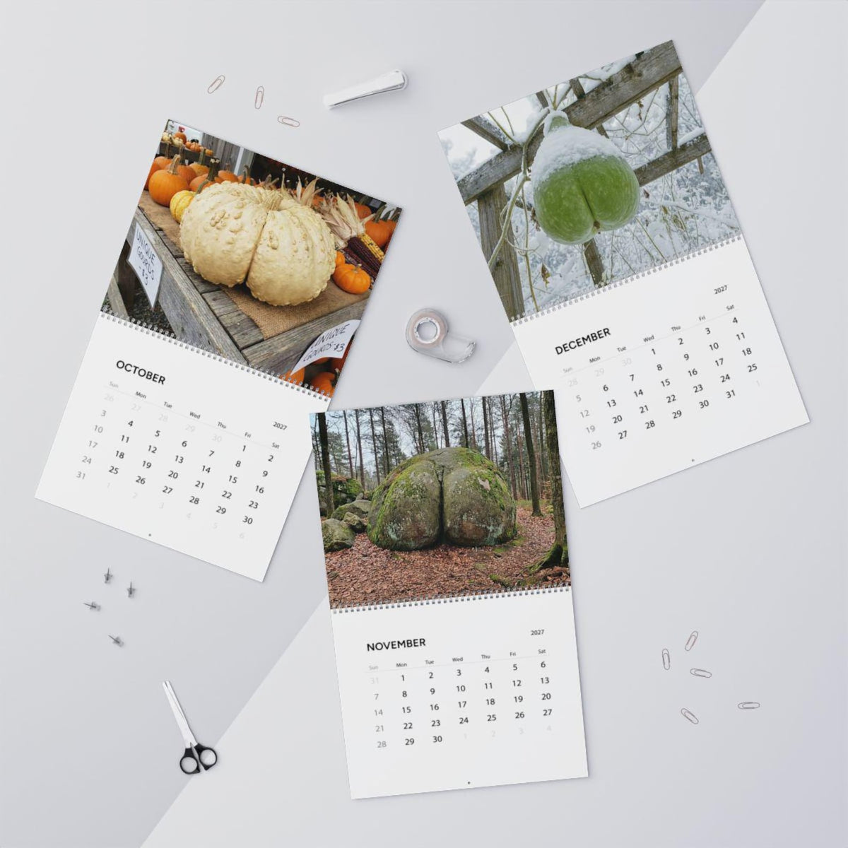 Natures Butt 2027 Calendar