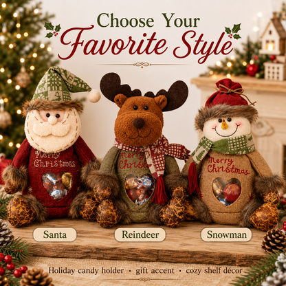 🎄Last Day 50% OFF🎁Christmas Gift Bags Zipper Design