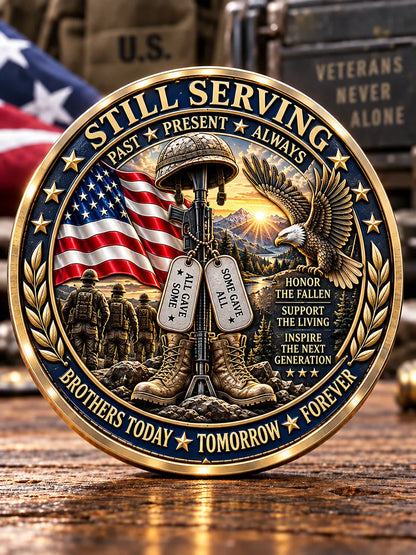 DD-214 Brotherhood Veteran Commemorative Medal