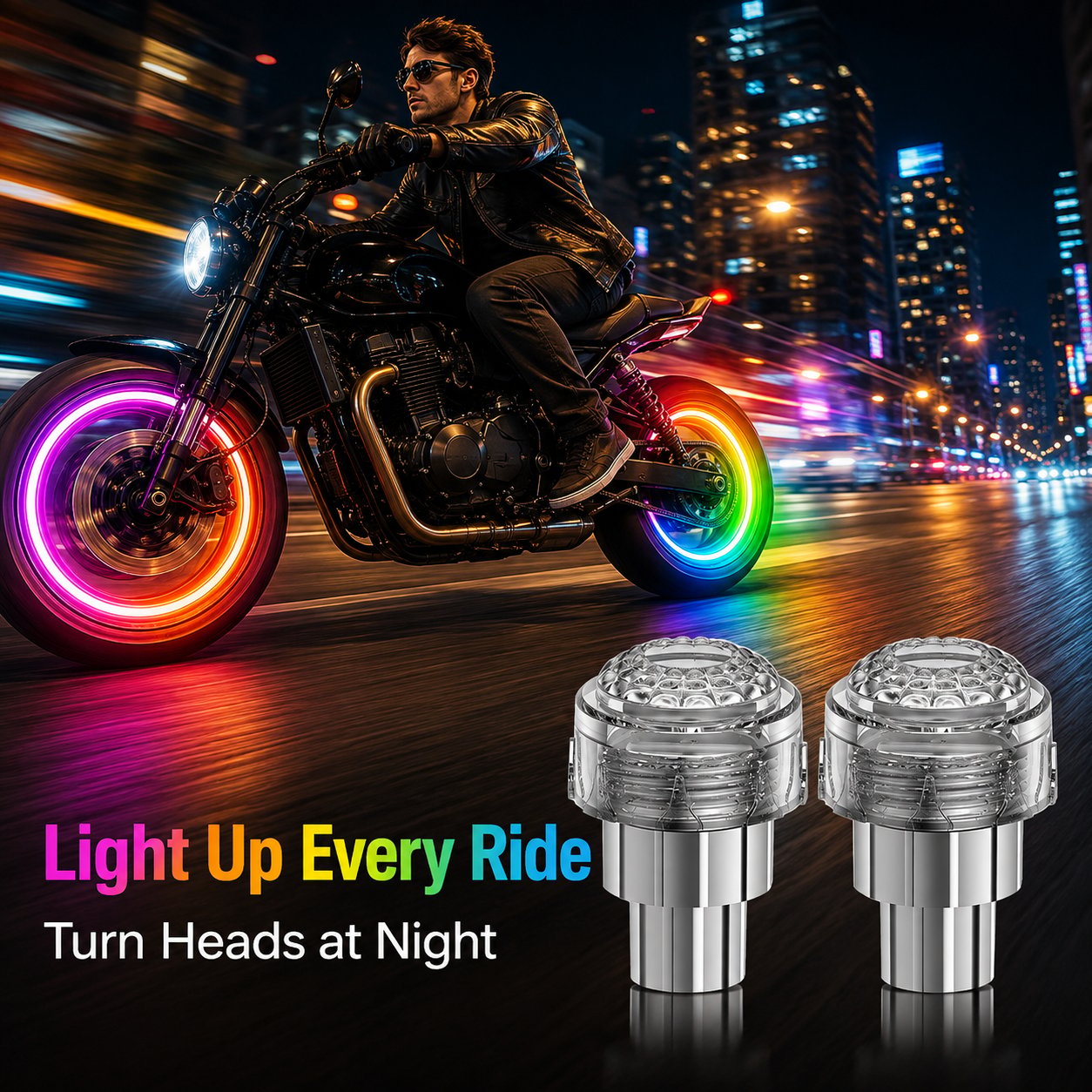 LED Tire Valve Stem Lights