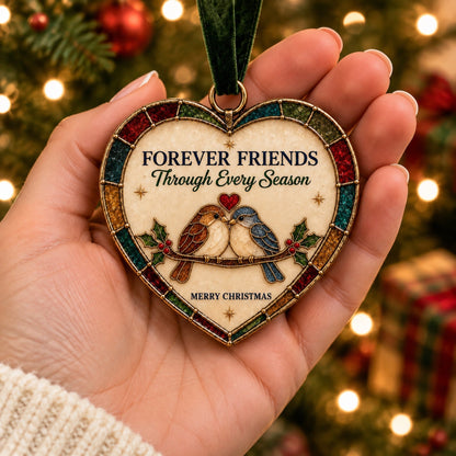 Friendship Heart Christmas Ornament ❤️🎄