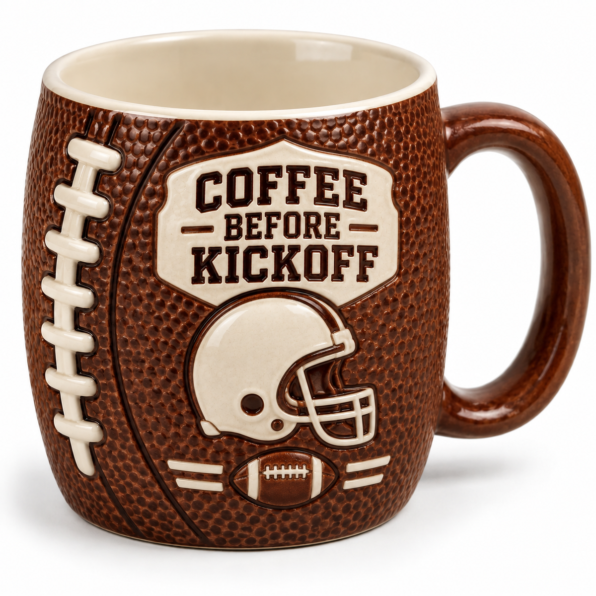 🏈 Your Game Day MVP Has Arrived! The Ultimate "Pigskin" Ceramic Mug ☕️