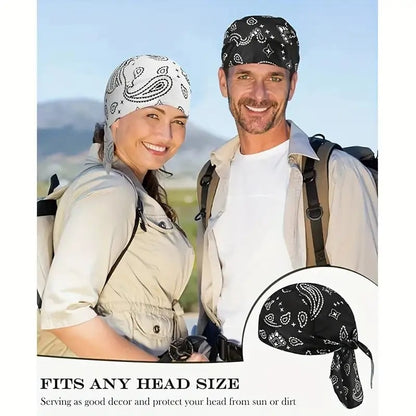🔥LAST DAY 49% OFF- Paisley Cooling Headscarf Cap