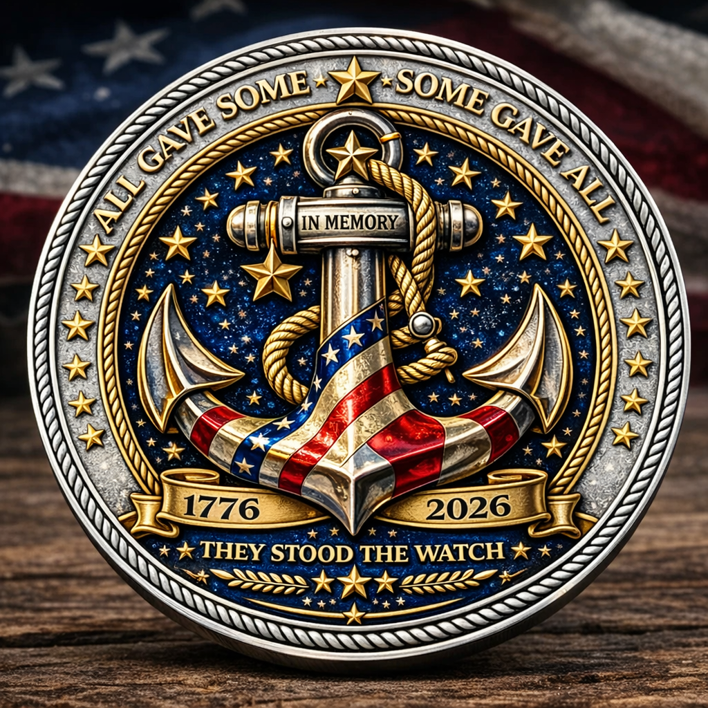 🏆Last Day Promo: 49% OFF! 🎖️U.S. “Guardians of the Sea” Challenge Coin