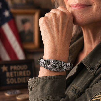 Honor & Grace Women Veteran Bracelet