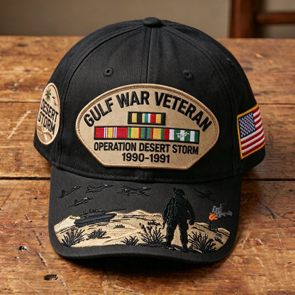 🎁🇺🇸 Last Day Promo: 49% OFF 🎖️ - Gulf War Veteran Tribute Cap