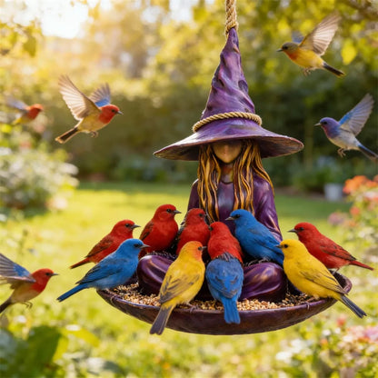 🏆Last Day Promo: 49% OFF 🎖️Meditating Witch Garden Bird Feeder