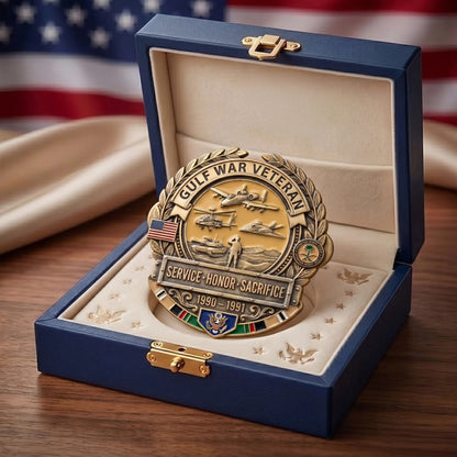 🇺🇸 Last Day Promo: 50% OFF 🎖️ - Gulf War Veteran Tribute Enamel Pin