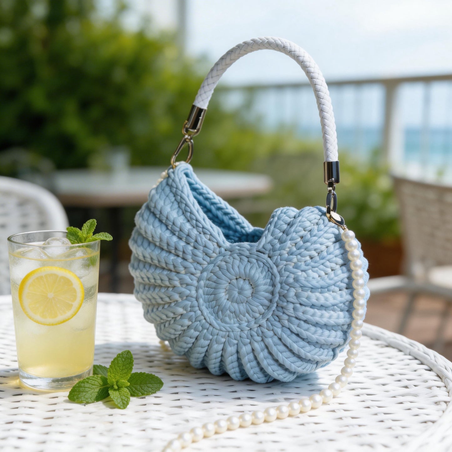💝Mother's Day Coming Soon: 49% OFF💥 - Crochet Shell Bag(100% Handmade)🐚