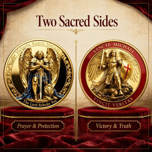 🏆Flash Sale 49% OFF - St. Michael the Archangel – “Victory Over Evil” Commemorative Coin