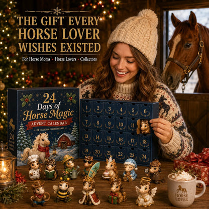 ⏰Limited Stock 50% OFF - 🎄 🐴2026 Horse Advent Calendar | 24 Days of Horse Magic🎁(📦Buy 2 Free Shipping)