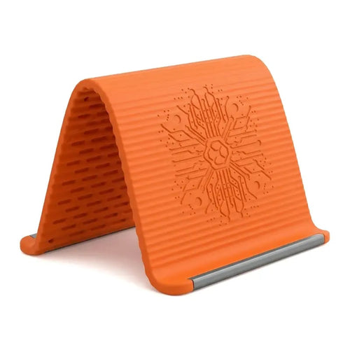 Flexible Silicone Aluminum Phone Stand, Bendable Rollable Foldable Design