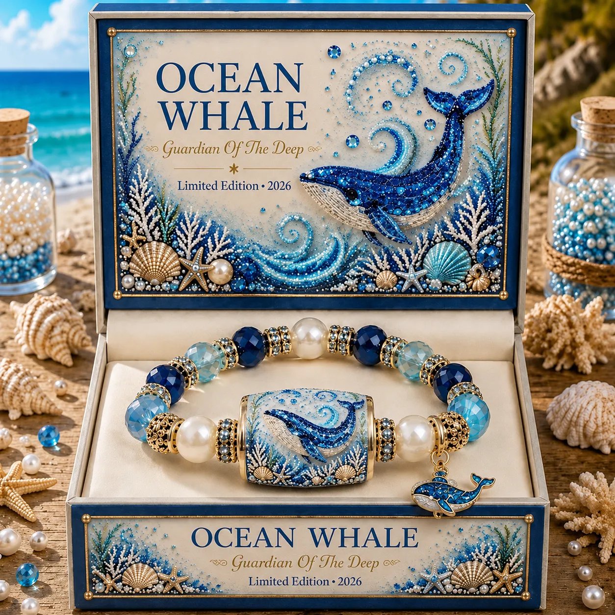 🔥LAST DAY 50% OFF - 🌊Ocean Guardians Keepsake Bracelet Collection – Limited Edition 2026