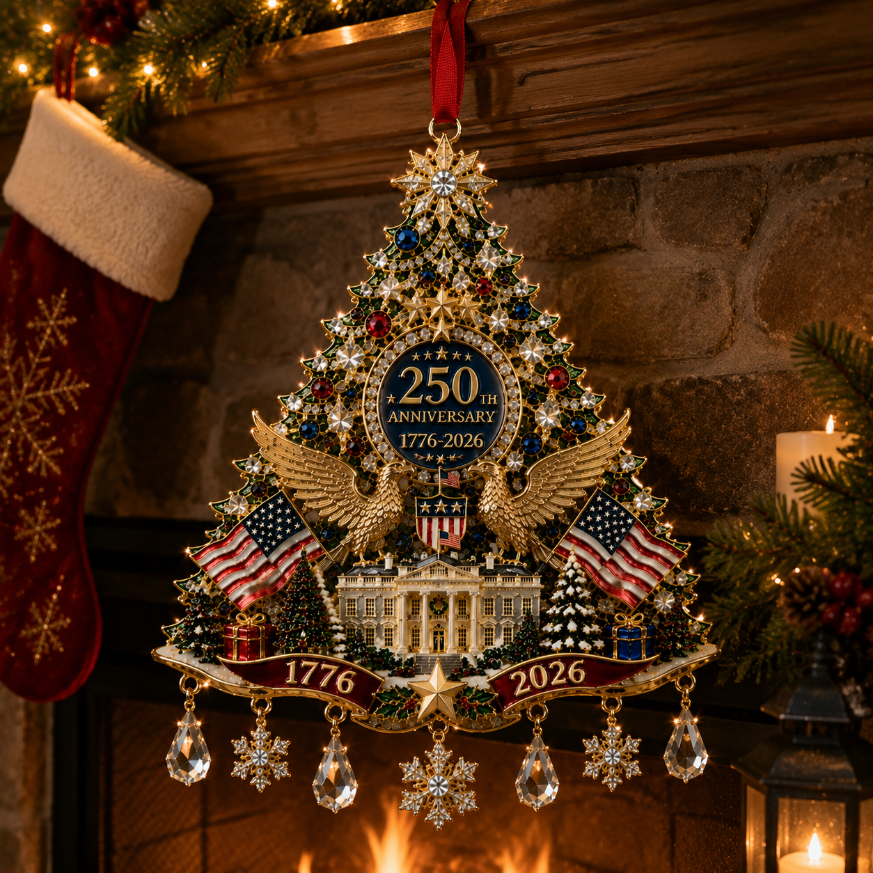 🔥🔥🔥Sparkling Christmas Tree Ornament