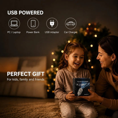 (🎁Last Day 50% OFF)✨🌌Galaxy Projector Night Light