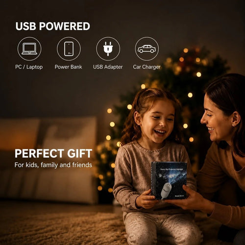 (🎁Last Day 50% OFF)✨🌌Galaxy Projector Night Light