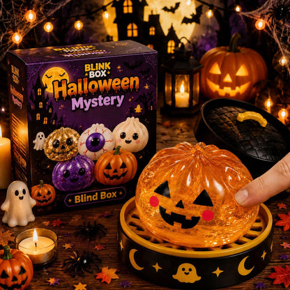🌟Cute Halloween scary ghost squeeze toy set