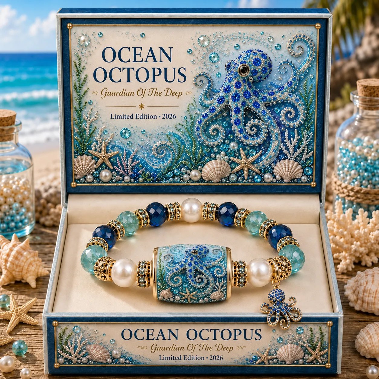 🔥LAST DAY 50% OFF - 🌊Ocean Guardians Keepsake Bracelet Collection – Limited Edition 2026