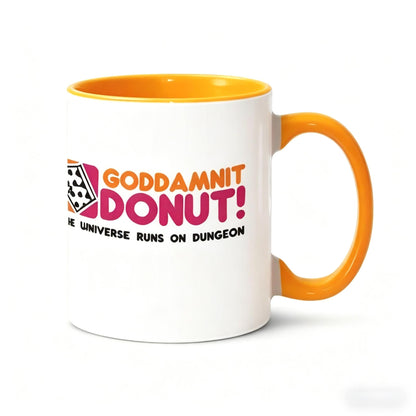 Goddamnit Donut Coffee Mug