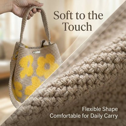 🔥Mother's Day Coming Soon: 49% OFF-Handmade Crochet Flower Tote 🌼✨