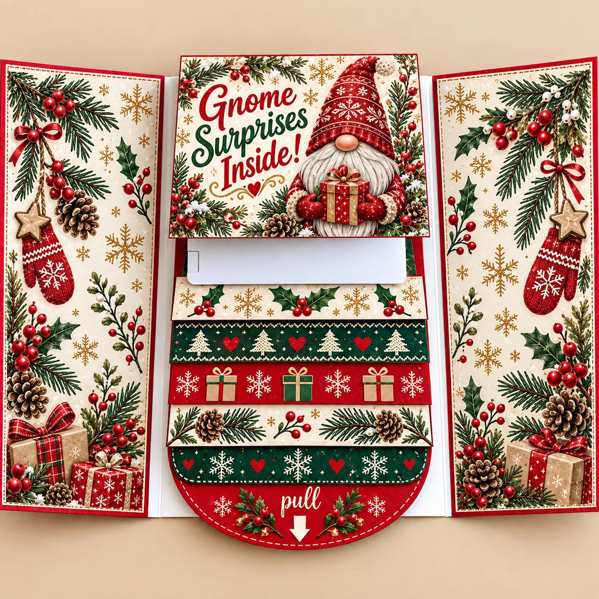 ⏰LAST DAY 50% OFF - 2026 New 🎅💳 Waterfall Christmas Gift Card Booklet ✨