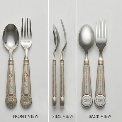 1776-2026 | United States of America 250th Anniversary Commemorative Flatware Collection